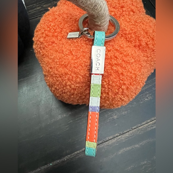 Coach Legacy Leather Keychain - Picture 3 of 3